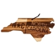 aerial view a wood rock branch(r) origins series north carolina state shaped wood serving and cutting board, image 1 of 2