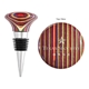 aerial view a multi-color baltique(r) marrakesh bottle stopper, image 1 of 4