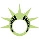 a lime green 367 liberty crown pullover