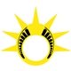 a yellow u liberty crown pullover