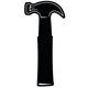 a black novelty foam hammer cheering waver