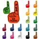 a group of 14 foam finger cheering hand