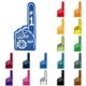 a group of 16 large foam cheering hand