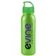 a metallic lime green bottle & lime green lid terrain - 24 oz metalike bottle with crest lid