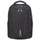 aerial view a black wenger origins recycled 15 computer backpack, image 1 of 8