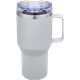 aerial view a gray 30 oz urban peak(r) harbor trail vacuum camp mug, image 1 of 3