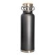 a black 20 oz vacuum insulated water bottle