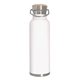 a white 20 oz vacuum insulated water bottle