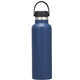 aerial view a indigo hydro flask(r) standard mouth 21 oz bottle with flex cap, image 1 of 12
