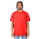 aerial view a cherry tomato shaka wear garment - dyed crewneck t - shirt, image 1 of 3
