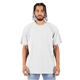 aerial view a white shaka wear garment - dyed crewneck t - shirt, image 1 of 3