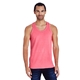 aerial view a coral craze comfortwash by hanes unisex garment - dyed tank, image 1 of 4