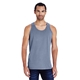 aerial view a saltwater comfortwash by hanes unisex garment - dyed tank, image 1 of 4