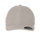 aerial view a melange silver flexfit adult delta x - cap, image 1 of 3