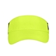 aerial view a sfty ylw/ crbn core365 adult drive performance visor, image 1 of 3