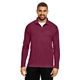 aerial view a sport maroon team 365 - mens zone performance quarter - zip pullover, image 1 of 4