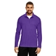aerial view a sport purple team 365 - mens zone performance quarter - zip pullover, image 1 of 4