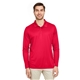 aerial view a sport red team 365 - mens zone performance long sleeve polo, image 1 of 10