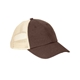 a earth/ oyster econscious - washed hemp soft mesh trucker cap