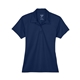 aerial view a sport dark navy team 365 ladies command snag protection polo, image 1 of 6