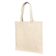 a natural liberty bags - cotton canvas tote bag with self fabric handles