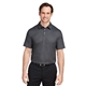 aerial view a puma black puma golf - mens cloudspun primary polo, image 1 of 8
