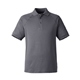 aerial view a dark charcoal harriton - mens charge snag and soil protect polo, image 1 of 6
