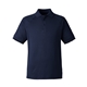 aerial view a dark navy harriton - mens charge snag and soil protect polo, image 1 of 6