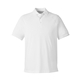 aerial view a white harriton - mens charge snag and soil protect polo, image 1 of 6