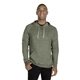 aerial view a mltry grn snw ht jerzees adult snow heather raglan hooded sweatshirt, image 1 of 3