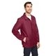 aerial view a sport maroon team 365 adult zone protect coaches jacket, image 1 of 7