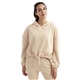 aerial view a nude tridri ladies cropped maria hoodie, image 1 of 4
