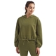 aerial view a olive tridri ladies cropped maria hoodie, image 1 of 4