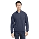 aerial view a vintage navy nautica unisex sun surfer supreme quarter - zip, image 1 of 8