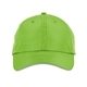 aerial view a acid green core365 adult pitch performance cap, image 1 of 4