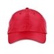 aerial view a classic red core365 adult pitch performance cap, image 1 of 4