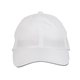 aerial view a white core365 adult pitch performance cap, image 1 of 4