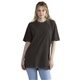 aerial view a wsh graphite blk next level apparel unisex soft wash t - shirt, image 1 of 5