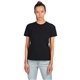 aerial view a black next level apparel ladies relaxed t - shirt, image 1 of 2