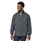 aerial view a carbon/ carbon north end mens aura sweater fleece quarter - zip, image 1 of 10
