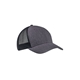 a black/ black big accessories sport trucker cap