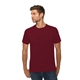 aerial view a burgundy lane seven unisex deluxe t - shirt, image 1 of 5