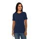 aerial view a navy lane seven unisex deluxe t - shirt, image 1 of 3