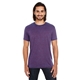 aerial view a berry threadfast apparel unisex cross dye short - sleeve t - shirt, image 1 of 5