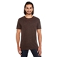 aerial view a flame threadfast apparel unisex cross dye short - sleeve t - shirt, image 1 of 5