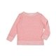 aerial view a mauvelous mlange rabbit skins toddler harborside melange french terry crewneck with elbow patches, image 1 of 2