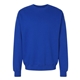 aerial view a deep royal hanes perfect sweats crew sweatshirt, image 1 of 3