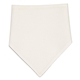 aerial view a naturl/ titanium rabbit skins infant premium jersey bandana bib, image 1 of 2