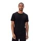 aerial view a black threadfast apparel unisex ultimate t - shirt, image 1 of 6