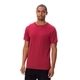 aerial view a burgundy threadfast apparel unisex ultimate t - shirt, image 1 of 6